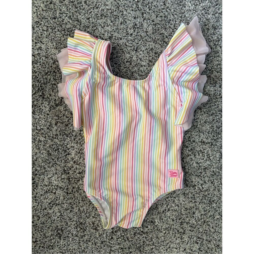 ❤️RuffleButts Baby Girl Swimsuit 12-18m